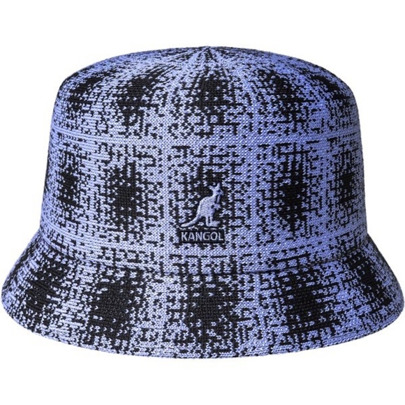 Kangol Grunge Plaid Bin-DEEP SPRINGS/ICED LILAC hat main image 5